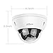 Dahua 6MP PoE IP Security Camera 6 Megapixels Super HD 3072x2048 Outdoor Surveillance Camera Dome IPC-HDBW4631R-S 2.8mm Lens with SD Card Slot IK10 IP67 Weatherproof ONVIF