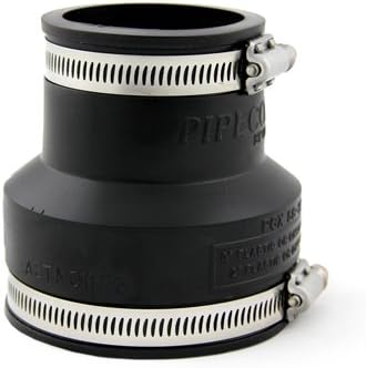 Flexible Coupling - 2.0" x 3.0" - Black