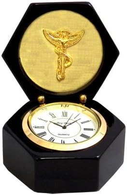 Chiropractor Hexagon Table Clock