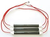 Set of 3 OEM Bulbs/Heating Elements Complete KIT for 900 Watt Heaters EdenPURE 500 XL GEN3 500 and More