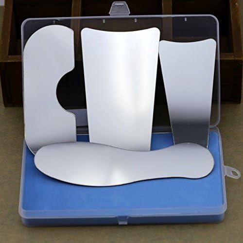 Dental Power 4pcs Orthodontic Intra-oral Dental Clinic Stainless Steel Photography Mirrors by Dental Power