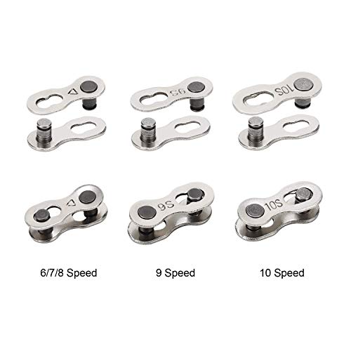 image for Oumers 10 Pairs Bicycle Missing Link for 6-7-8 Speed Chain, Profession