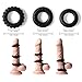 Penis Ring Set,PALOQUETH Premium Stretchy Silicone Cock Rings Set for Men Longer Harder Stronger Erection (1 Pkg / 4 Rings)thumb 3