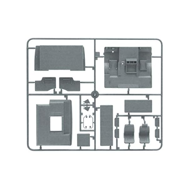 ITALERI 3943S - 1:24 Mercedes-Benz 2238 6x4 , Modellbau, Bausatz, Standmodellbau, Basteln, Hobby, Kleben, Plastikbausatz, detailgetreu, Unlackiert – Bild 6