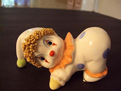 1 Adorable+Vintage+Enesco+Clown+Figurines