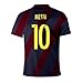 JerzeHero Lionel Messi #10 Kids Youth 3 in 1 Soccer Gift Set ✓ Soccer Jersey ✓ Shorts ✓ Jersey Backpack ✓ Home or Away ✓ Short Sleeve or Long Sleeve (YS 6-8 yrs, Home Short Sleeve)
