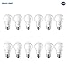 Philips LED Non-Dimmable A19 Frosted Light Bulb: 800-Lumen, 5000-Kelvin, 8-Watt (60-Watt Equivalent), E26 Base, Daylight, 12-Pack