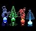 2018 Colorful Small Christmas Tree Snowman Santa Claus Fireworks Night Lights Christmas Decorations and Gifts
