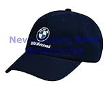 BMW Genuine Motorcycle Motorrad Unisex Classic Hat Cap Navy One Size