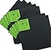 Black-(10 Pack)-6mm Thick-Self-Stick Adhesive Foam Sheets 9.5