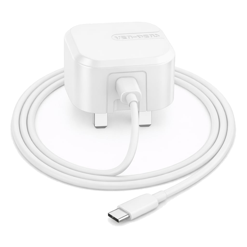 60W USB-C Fast Charger Plug, AVS 40W & DPS 60W Super Fast Charging Adapter with Cable for iPhone 17e/17/17 air/17 Pro/17 Pro Max/16/15 Series, iPad Pro & Air Foldable UK 3-Pin Wall Charger