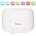 Homdox 500ml Essential Oil Diffuser, 7 Colors Ultrasonic Air Humidifier Cool Mist Aromatherapy Aroma Humidifier, 4 Timer Settings - Waterless Auto Shut-off Function