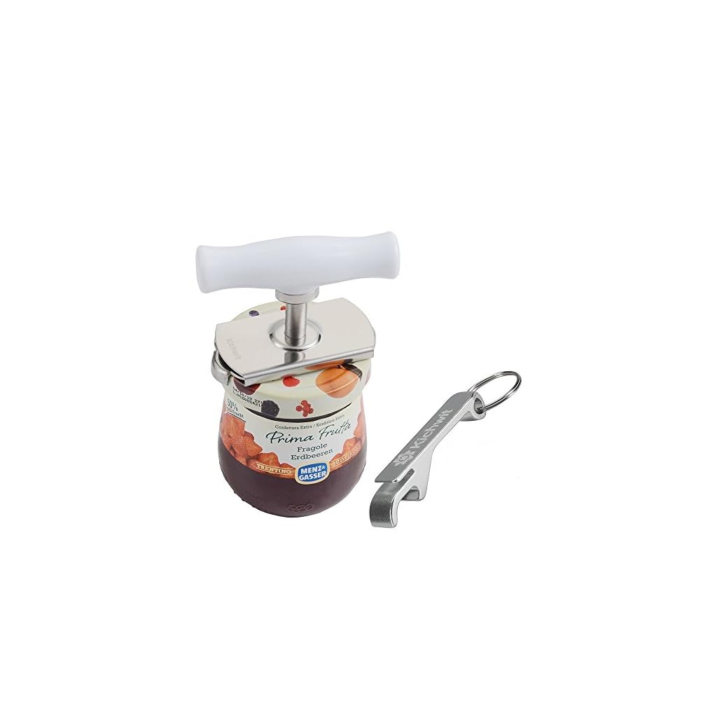 Kichwit Arthritis Jar Opener Stainless Steel Lids Off Jar Opener Free