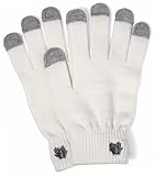 Warm Touch Screen Gloves - Soft Quality Material - Works on All Touchscreen Devices (Off WHite)