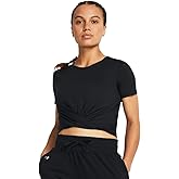 Under Armour Womens Motion Crossover Short Sleeve Crop