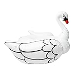 Wembley Men's Wembley Fun Summer Large Pool Floats,Swan,One Size