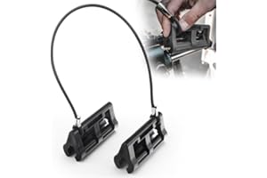 YG Culture 4 Inch Outboard Motor Steering Lock, Hydraulic Stabilizer for Trailering, Motor Transport Security, ABS Material