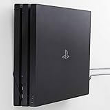 FLOATING GRIP® PS4 Pro, PlayStation 4 Pro, vertical wall mount (Black) Patent pending and proprietary design, Made in Denmark