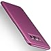 Humixx Samsung Galaxy S8 Case Anti-slip Slim Fit for Wireless Charging Anti-scratch Galaxy S8 Protective Case Matte Finish Coating Ultra Thin for Galaxy S8 (Multi Color Series-Purple)