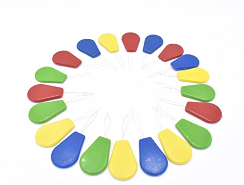 20pcs Plastic Wire Loop DIY Needle Threader Stitch Insertion Hand Machine Sewing Tool