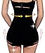 Gotoly Women's silky microfiber Corset Body Briefer Bodysuit Slimming shapewear (M/L, Black)