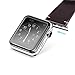 Apple Watch Band 42MM 100% Leather + Stainless Steel Connector iWatch Bands for Apple Watch 42mm - The camellia pattern