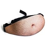 Dad Bag Waist Zipper Packs Dadbod Mens Unisex Yiushing Fake Belly Traveling Fanny Bags with Adjustable Belt (1)