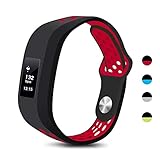 T-BLUER Garmin Vivofit 3/Vivofit JR Case Bands, Silicone Colorful Replacement Wristband Strap for Garmin Vivofit 3 and Vivofit JR with Clasps Fitness Bands Suitable to All Sizes,No Tracker Included