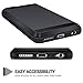 Vofolen Sliding Cover for iPhone 5C Case Wallet Card Slot Holder Bumper for iPhone 5C (Black)