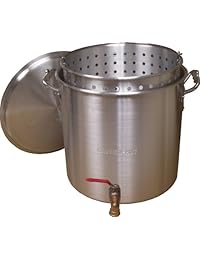 King kooker kk120 V aluminio olla hirviendo, 120 q