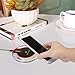 Wireless Charger, Qi-Certified Ultra-Slim, Compatible All Mobile Phones with Wireless Charging Reception (Black)
