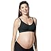 Bravado! Designs Women's Body Silk Seamless Nursing Maternity Bra, Black, XX-Large