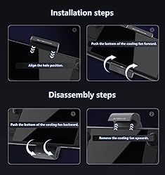 BINBOKPLAY V1 Steam Deck Fan for Cooling, Steam
