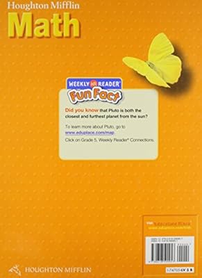 Houghton Mifflin Math, Level 5 Student Textbook