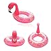 WISHTIME Kiddly Flamingo Inflatable Swimming Ring Flamingo Pool Float Swimming Ring for Kids 4-7 Years Boy Girls Diameter 10 inch (Flamingo)