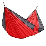 wu-hammock Parachute Cloth Double Hammock Outdoor Camping Supplies 275140Cm