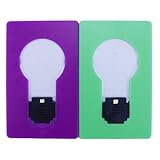 Meanhoo Small Funny Practical LED Light Lamp 86543mm in Packet Purse Wallet for Home Survival and Emergencies