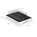 gofanco 65W 7-Port USB Charging Station Organizer (White) simultaneously Charges Phones, Tablets and Wearable Devices - iPhone, iPad, Samsung Galaxy, LG, Nexus, HTC and Others
