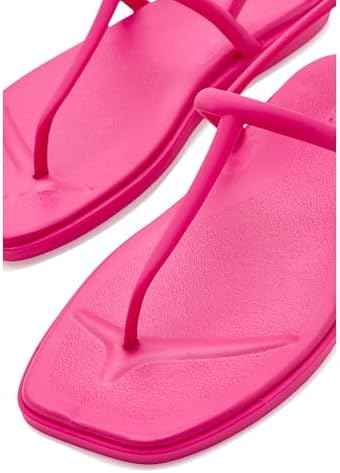 Mujer Miami Thong Flip Chancla de dedo, Dragon Fruit, 34/35 EU
