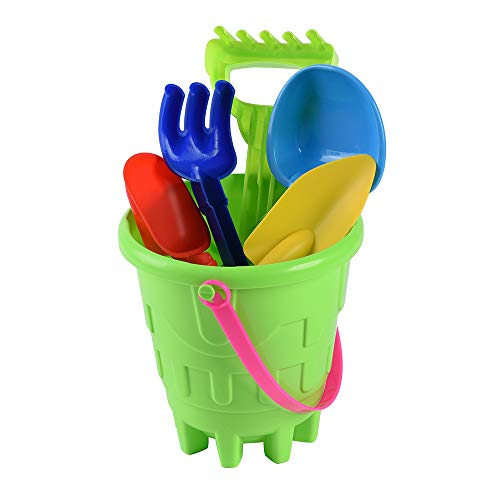 XADP 25 Pieces Beach Sand Toys Set Sand Water Wheel,Beach Bucket,Watering Can,Sand Sifter,Tool Play  - //coolthings.us