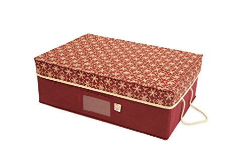 Santas Bags Decorated Two Tray Ornament Storage Box - Thumbnail 3