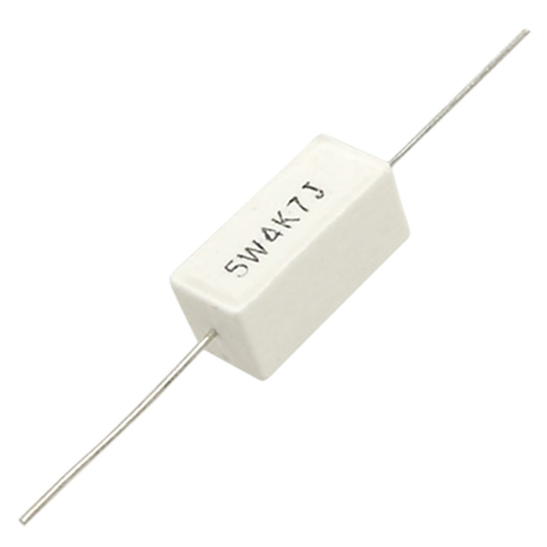 10 Pcs Ceramic Cement Power Resistors 4.7K 4K7 Ohm 5 5W Amazon.in