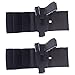 Concealed Gun Holster Tactical Ankle Pistol Holster Drop Leg Universal Use Elastic Wrap Adjustable for Glock 1911 USP M92 P220 22s 25s 380s 9mms 40s and 45s (pack of 2)