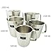 Blackcover Measuring Cup, Stainless Steel Beaker/Measuring Beaker Steaming Frothing Pitcher with Handle 64oz(2000ml))