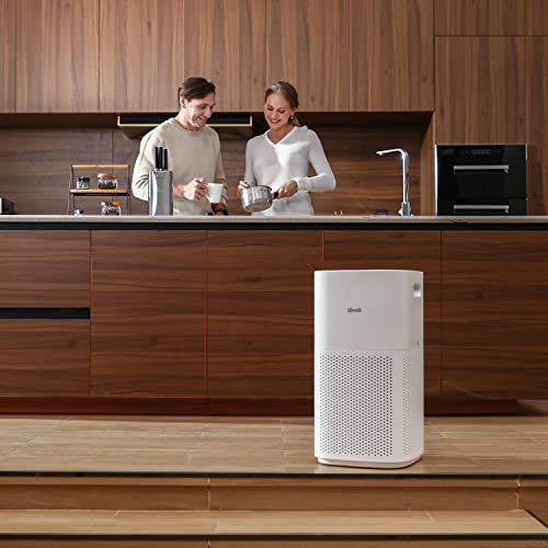 LEVOIT Air Purifiers for Home Large Room Up to 3175 Sq. Ft with Smart WiFi, PM2.5 Monitor, HEPA Sleep Mode, 3-in-1 Filter for Smoke, Pet Allergies, Dust and Odor, Alexa Control, Core 600S-P, White - Image 13