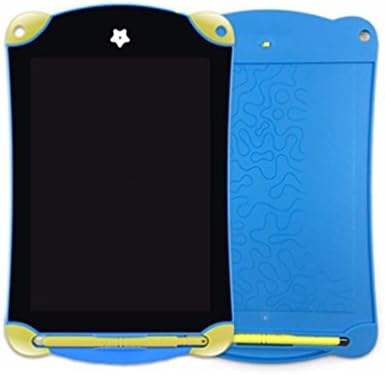 LCD Writing Tablet，Screen Lock Electronic Writing Board, ITWLINX Portable Handwriting Notepad with stylus , Erasing Drawing Board for Kids and Adults at Home, School and Work Office.(8.5inch,blue）