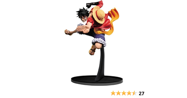 Banpresto Boys One Piece Scultures Big Zoukeio 6 Vol 3 Monkey D Luffy Action Figure Toys Games Amazon Com