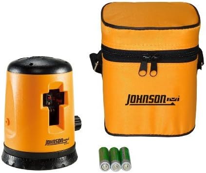 Johnson Level and Tool 40-0912 Self-Leveling Cross-Line Laser Level by Johnson Level & Tool