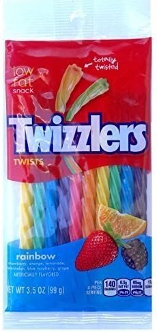 Low Fat Twizzlers Rainbow Pride for the Hipster Rainbow in you-Limited Edition by Hershey Co
