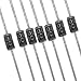 uxcell a11092900ux0407 25 x 1N4001 Molded Plastic Case Rectifier Diodes, 1A, 50V